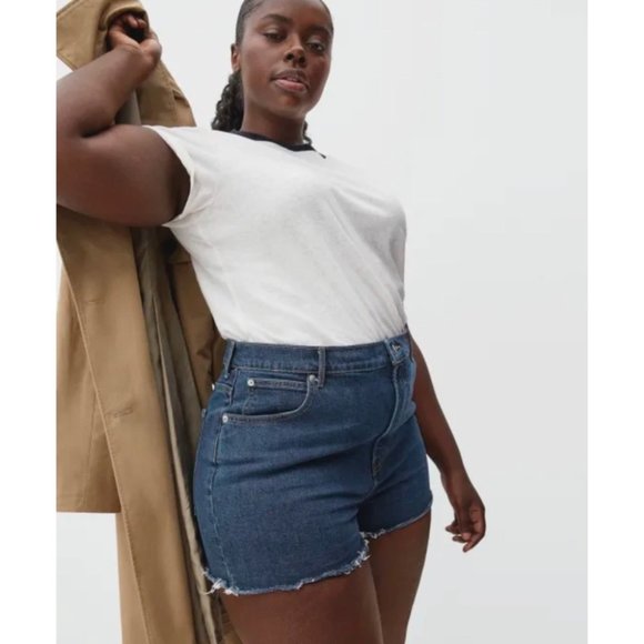 Everlane Pants - Everlane The Way-High Jean Short Organic Cotton